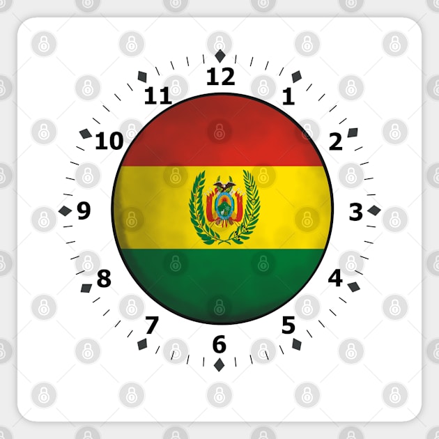 bolivia clock Sticker by persa